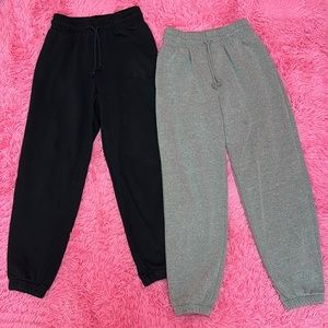 THIS SEASON! Target Wild Fable Women’s Sweatpants, Black and Grey, Bundle of 2